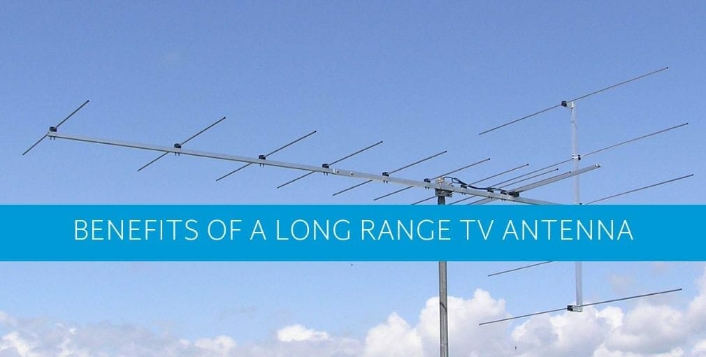 a banner with an antenna