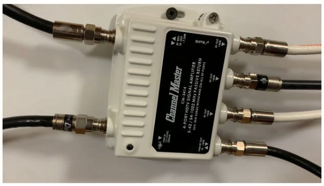 distribution of amplifier