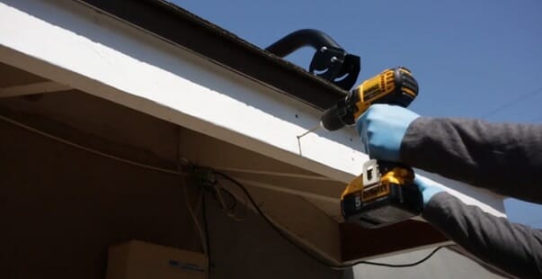 roof antenna installation