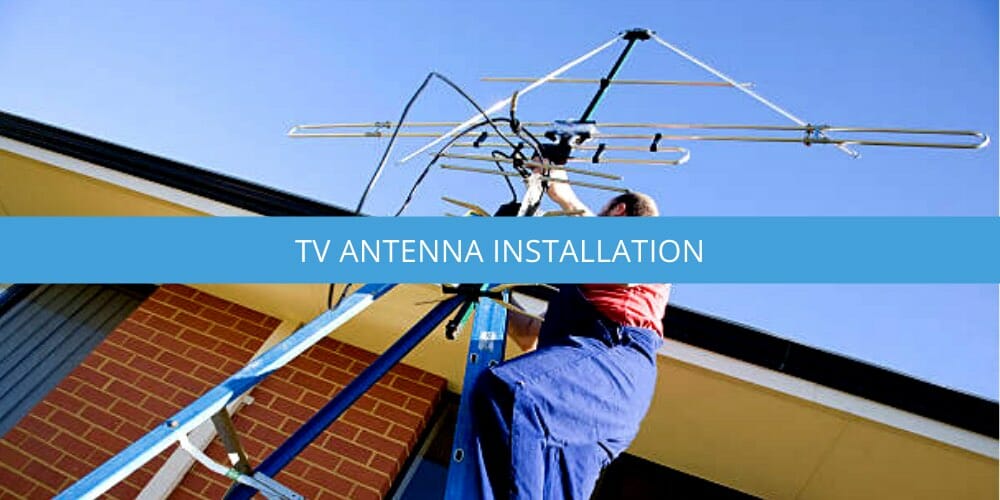 tv antenna installation