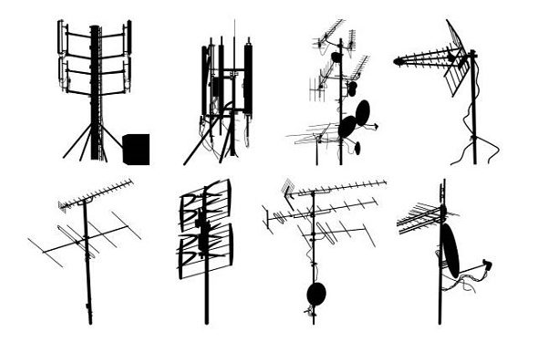 different types of tv antennas