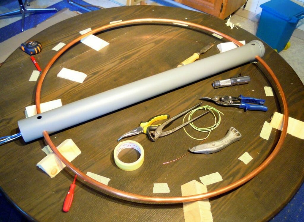 diy loop antenna construction