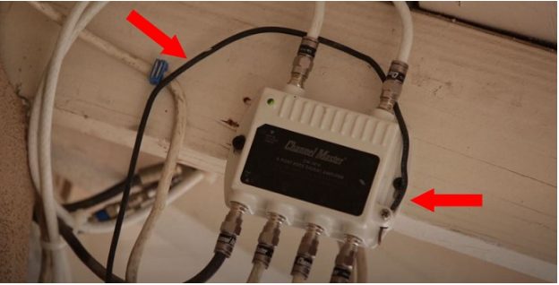 grounding wire the device