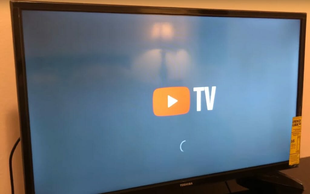 youtubetv on loading