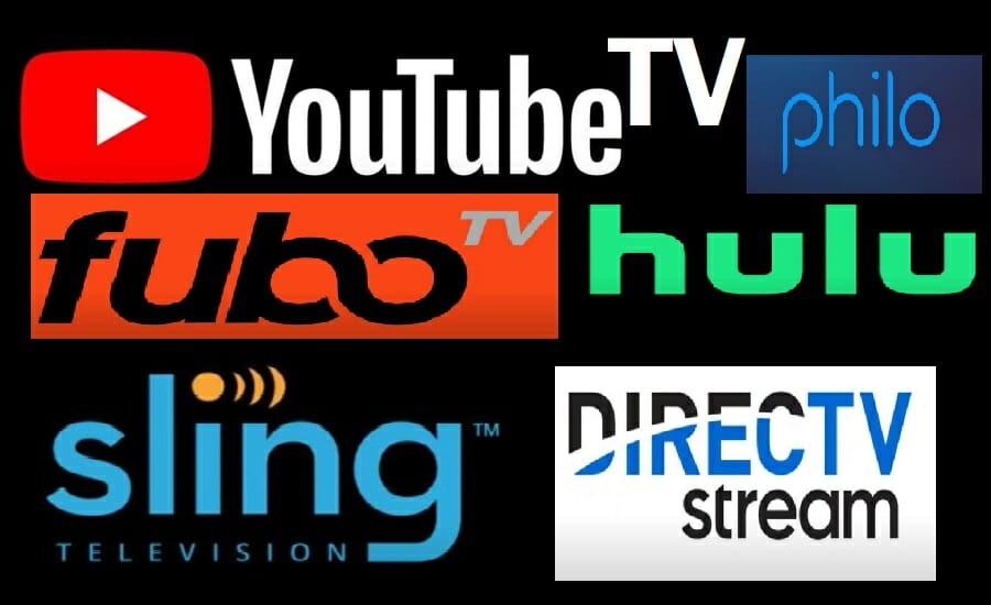 logos of streaming platforms